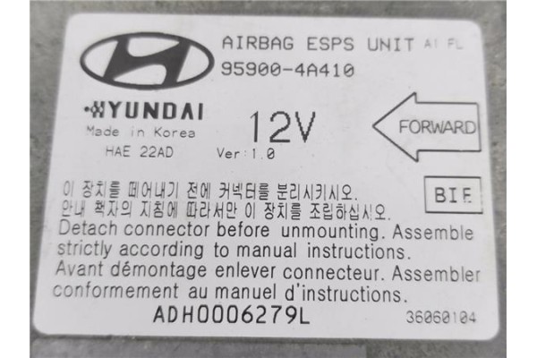 Recambio de centralita airbag para hyundai h-1 starex 2.5 crdi referencia OEM IAM 959004A410  