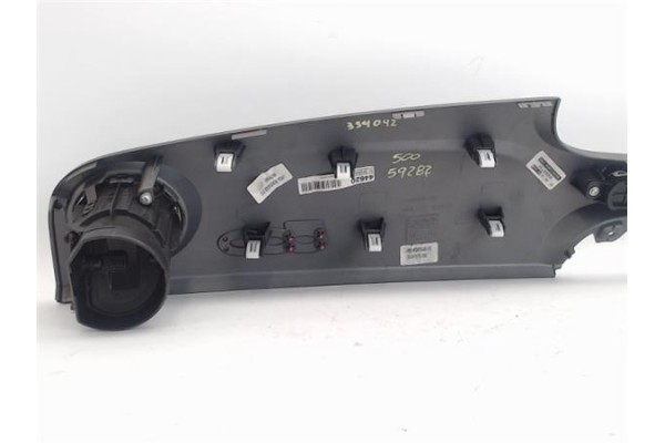 Recambio de embellecedor consola salpicadero para fiat 500 1.2 referencia OEM IAM   