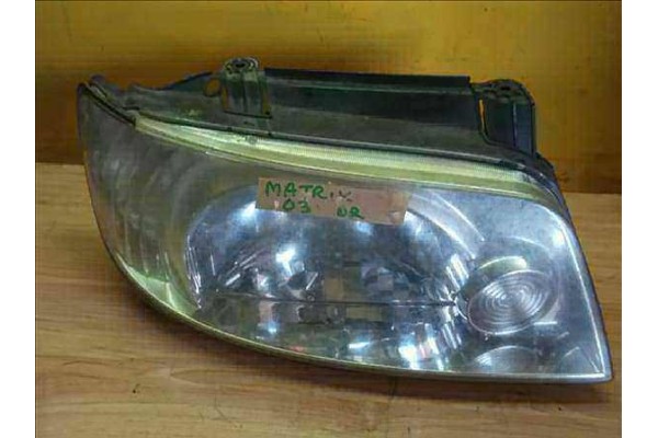 Recambio de faro delantero dcho para hyundai matrix (fc)(2001) 1.6 referencia OEM IAM   