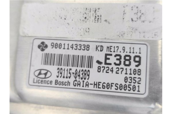 Recambio de centralita para hyundai i10 (ia) 1.0 classic referencia OEM IAM 3911504389 1038407763 