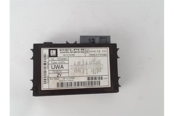 Recambio de centralita para opel corsa d 1.2 referencia OEM IAM 13252891  