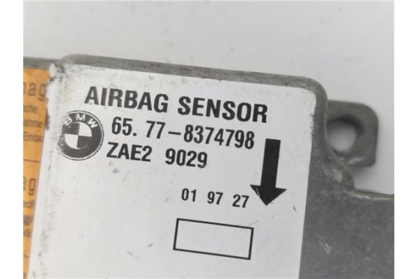 Recambio de centralita airbag para bmw serie 3 berlina (e36) 1.6 316i referencia OEM IAM 65778374798 ZAE29029 