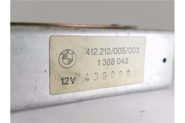 Recambio de centralita para bmw serie 5 berlina (e34) 2.0 520i (110kw) referencia OEM IAM 412212005003 1388043 