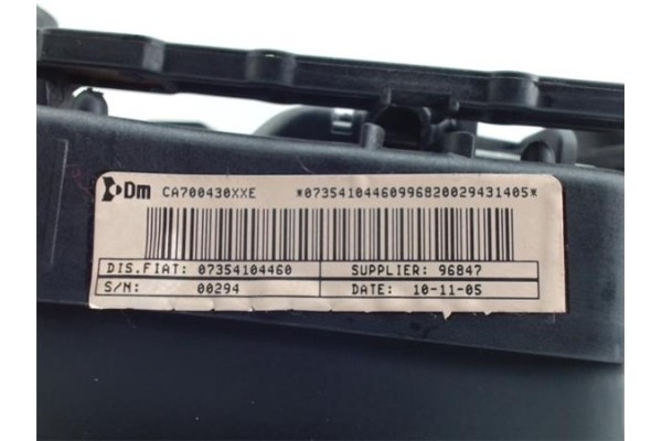 Recambio de airbag volante para fiat punto / grande punto (199) 1.3 d multijet referencia OEM IAM 4477052867002758 07354104460 