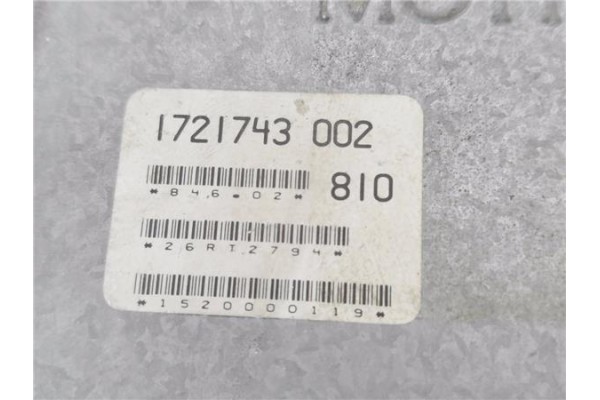 Recambio de centralita para bmw serie 3 berlina (e30) 318 i referencia OEM IAM 1721743002 261200157 