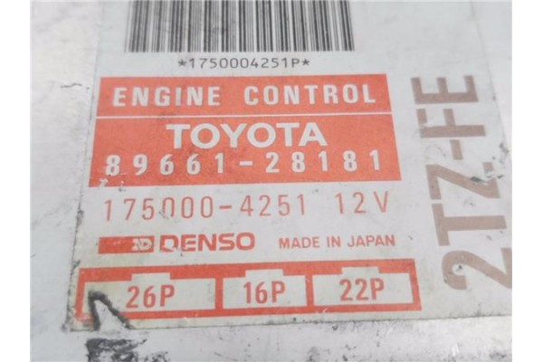 Recambio de centralita para toyota previa (tcr1_, 2_) 2.4 referencia OEM IAM 8966128181 1750004251 