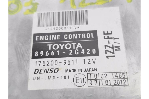 Recambio de centralita para toyota celica (t23) 1.8 referencia OEM IAM 896612G420 1752009511 