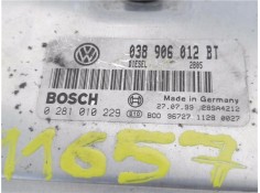 Recambio de centralita para seat leon (1m1) 1.9 tdi referencia OEM IAM 038906012BT 281010229 