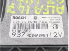 Recambio de centralita para alfa romeo 147 (190) 1.9 jtdm 8v referencia OEM IAM 51806557 281012882 