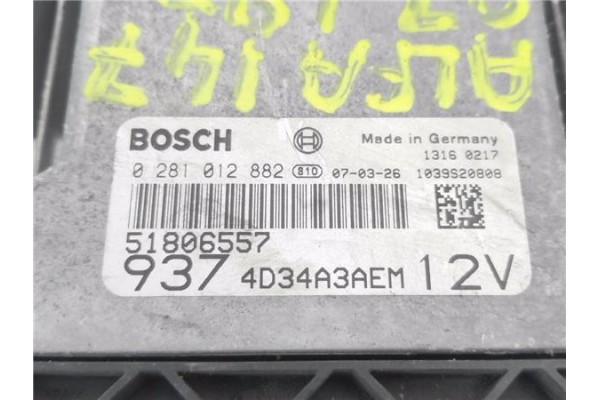 Recambio de centralita para alfa romeo 147 (190) 1.9 jtdm 8v referencia OEM IAM 51806557 281012882 