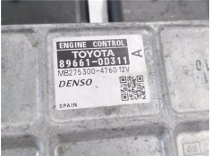 Recambio de centralita para toyota yaris (ksp9/scp9/nlp9) 1.3 vvt-i referencia OEM IAM 896610D311 MB2753004760 