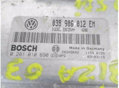 Recambio de centralita para seat ibiza (6l1) 1.9 sdi referencia OEM IAM 038906012EM 281010690 