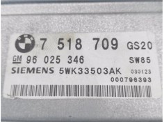 Recambio de centralita para bmw serie x5 (e53) 3.0d referencia OEM IAM 7518709 96025346 