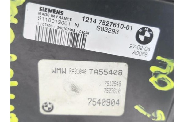 Recambio de centralita para mini one 1.6 referencia OEM IAM 1214752761001 S118012001N 