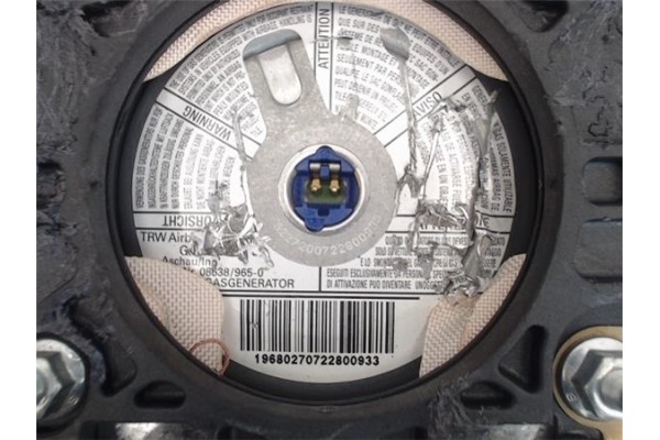 Recambio de airbag volante para citroen berlingo 1.6 hdi 75 600 first furgón referencia OEM IAM   