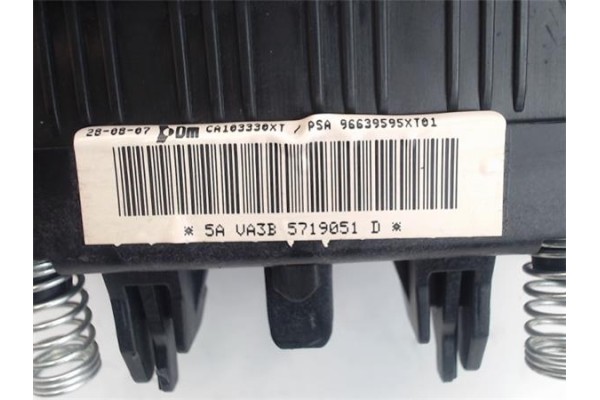 Recambio de airbag volante para citroen berlingo 1.6 hdi 75 600 first furgón referencia OEM IAM   