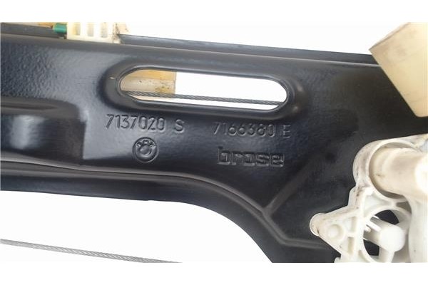 Recambio de mecanismo elevalunas delantero derecho para bmw serie x5 (e70) referencia OEM IAM 51337166380  