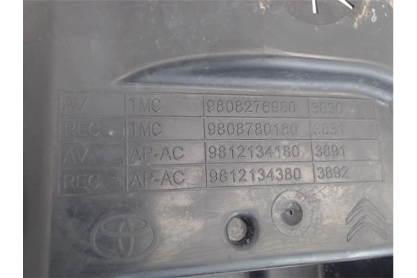 Recambio de canalizador izquierdo radiador para citroen jumpy furgón 2.0 club m referencia OEM IAM   