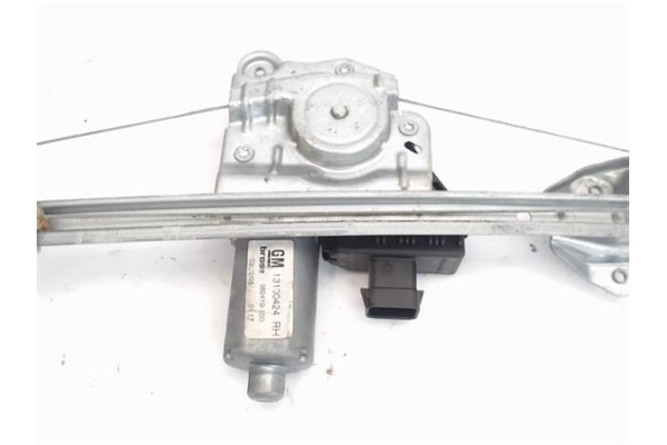 Recambio de mecanismo elevalunas trasero derecho para opel astra h berlina referencia OEM IAM 140309 13100424 