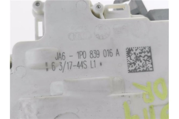 Recambio de cierre electromagnetico trasero derecho para seat altea (5p1) 1.9 tdi referencia OEM IAM 1P0839016A  