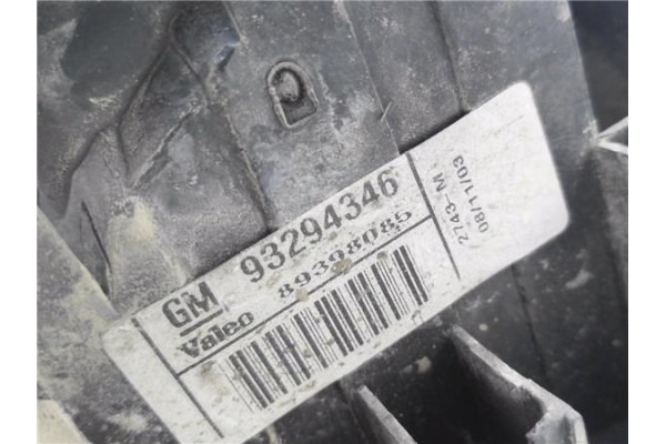 Recambio de piloto trasero derecho para opel meriva 1.7 cdti referencia OEM IAM 93294346 89398085 