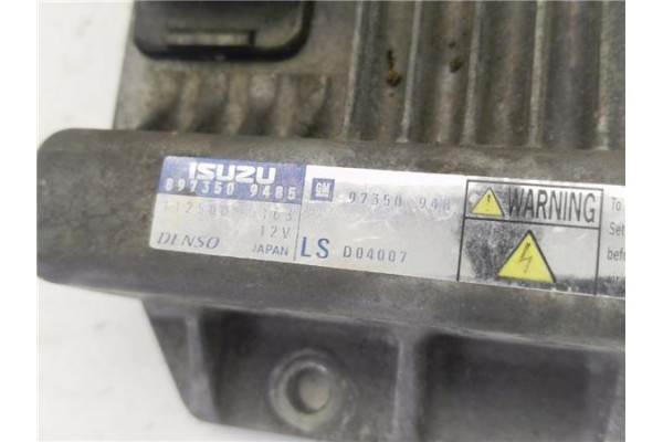 Recambio de centralita para opel meriva 1.7 cdti referencia OEM IAM 8973509485 1125000163 