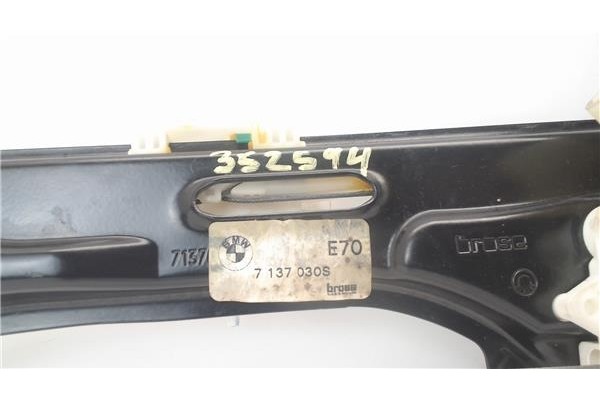 Recambio de mecanismo elevalunas trasero derecho para bmw serie x5 (e70) referencia OEM IAM 130821461  
