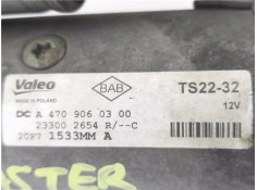 Recambio de motor arranque para renault master iii combi 2.3 l1h1 3,0t referencia OEM IAM A4709060300 233002654R 