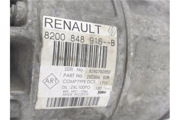 Recambio de compresor aire acond. para renault master iii combi 2.3 l1h1 3,0t referencia OEM IAM 8200848916B  