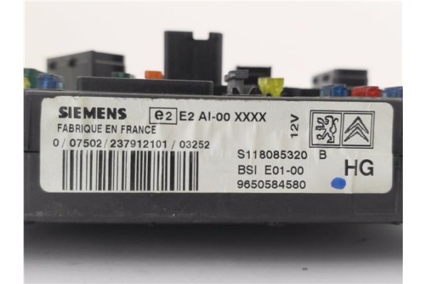 Recambio de bsi para citroen xsara picasso 2.0 hdi referencia OEM IAM 9650584580 S118085320B 