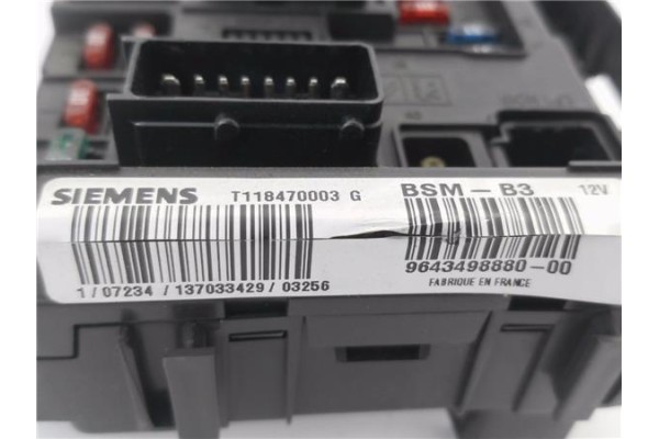 Recambio de bsm para citroen xsara picasso 2.0 hdi referencia OEM IAM 9643498880 T118470003G 