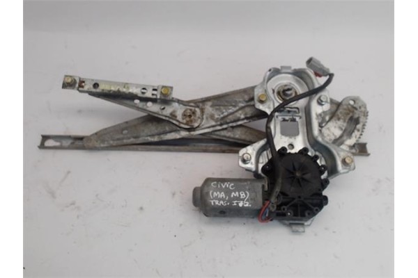 Recambio de elevalunas electrico trasero izquierdo para honda civic berl. 5 (ma/mb) referencia OEM IAM   