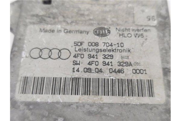 Recambio de centralita xenon para audi a6 avant (4b5) 3.0 quattro referencia OEM IAM 4F0941329A 5DF00870410 
