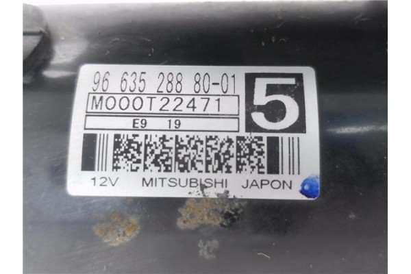 Recambio de motor arranque para citroen c4 picasso 1.6 hdi referencia OEM IAM 9663528880 M000T22471 
