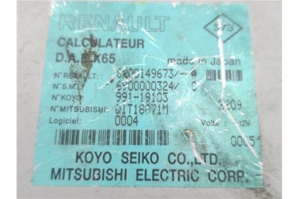 Recambio de centralita para renault clio ii fase i (b/cb0) 1.5 dci (b/cb07) referencia OEM IAM 8200149673A 6900000324C 