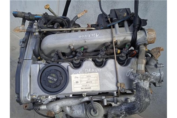 Recambio de motor completo para fiat bravo (182) 1.9 jtd 105 referencia OEM IAM 182B4000  