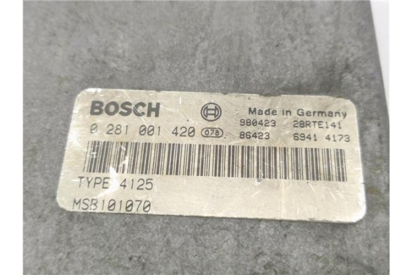 Recambio de centralita para land rover freelander soft top 2.0 di referencia OEM IAM MSB101070 281001420 