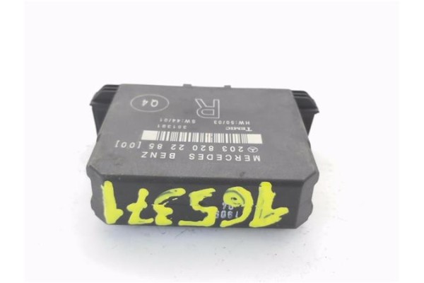 Recambio de centralita para mercedes-benz clase c (bm 203) berlina 1.8 200 compressor (203.042) referencia OEM IAM 2038202285 35