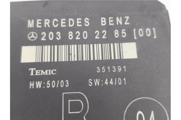 Recambio de centralita para mercedes-benz clase c (bm 203) berlina 1.8 200 compressor (203.042) referencia OEM IAM 2038202285 35