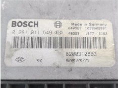 Recambio de centralita para renault scenic ii (jm) 1.9 dci (jm15) referencia OEM IAM 8200310863 281011549 