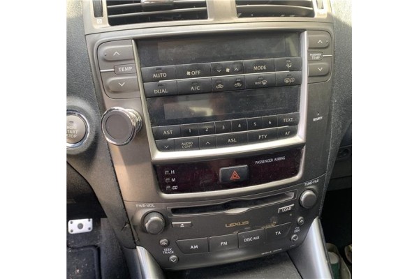 Recambio de autoradio para lexus is ii (_xe2_) 220 d (ale20) referencia OEM IAM 8612053400  