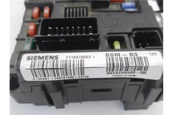 Recambio de bsm para citroen xsara picasso 1.6 hdi referencia OEM IAM 9643498880 T118470003I 