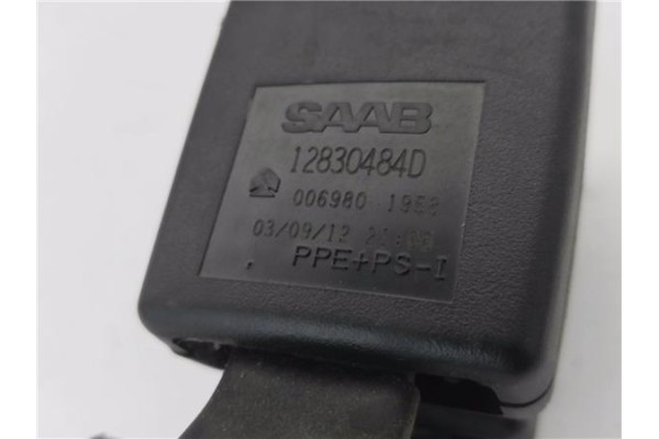 Recambio de anclaje cinturon trasero central para saab 9-3 cabriolet 2.0 t referencia OEM IAM 12830484D 69801958 