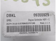 Recambio de centralita para opel astra g fastback (f48_, f08_) 1.6 16v referencia OEM IAM 09355929  