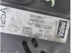 Recambio de alternador para renault laguna ii (bg0) 1.9 dci (bg0g) referencia OEM IAM 7700426849 SG12B017 