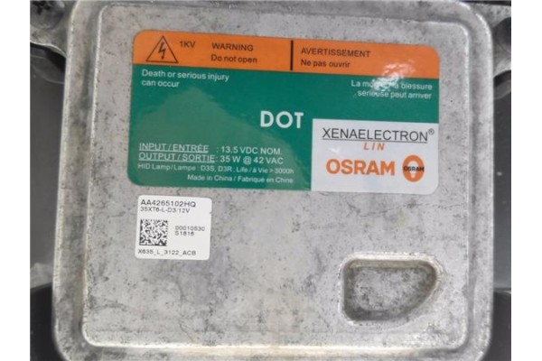 Recambio de faro delantero dcho para opel mokka 1.7 business referencia OEM IAM 42516766  