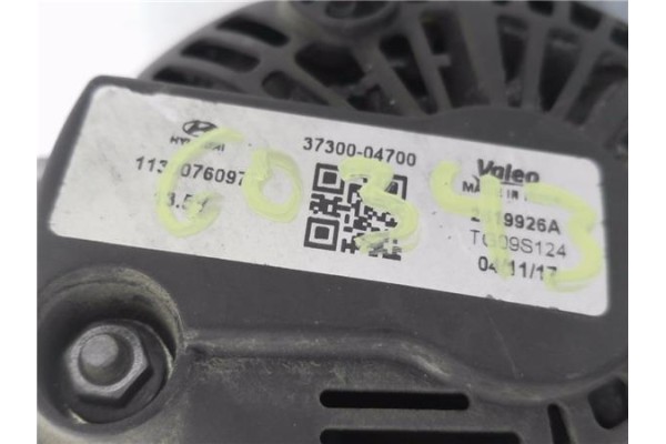 Recambio de alternador para hyundai i10 (ia) 1.0 classic referencia OEM IAM 3730004700 TG09S124 