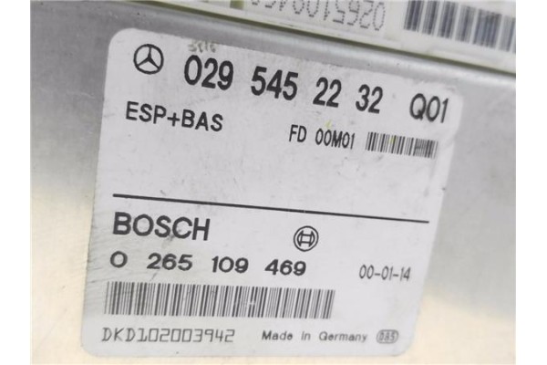 Recambio de centralita para mercedes-benz clase e (bm 210) berlina e 220 cdi (210.006) referencia OEM IAM 0295452233Q01 26510946
