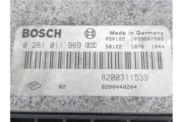 Recambio de centralita para renault master ii furgón (fd) 1.9 dti referencia OEM IAM 8200311539 281011969 