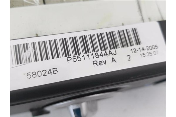 Recambio de mandos calefaccion / a.a. para chrysler pt cruiser 1.6 route 66 referencia OEM IAM P55111844AJ  